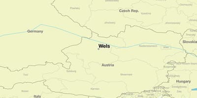 지도 wels 오스트리아